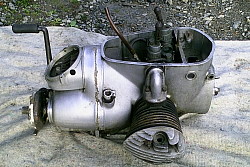 Abb. MZ BK 350 - Motor von 1958 - Klick mich gro !