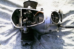 Abb. MZ BK 350 - Motor von 1958 - KLick mich gro !